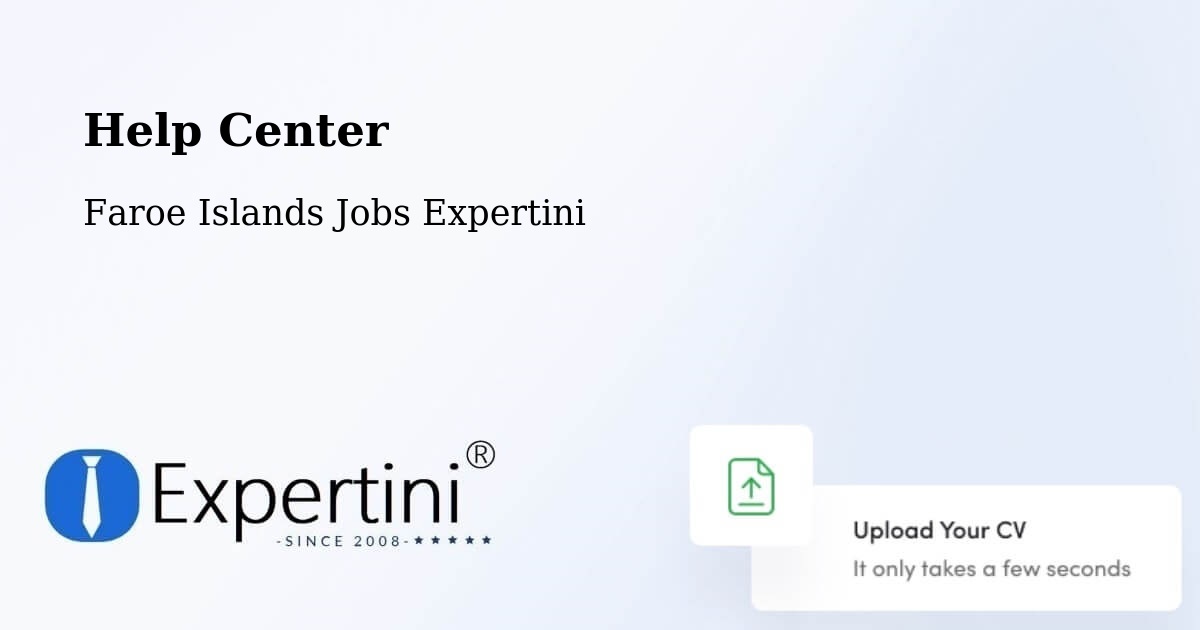 Help Center – Krosslið - Faroe Islands Jobs Expertini